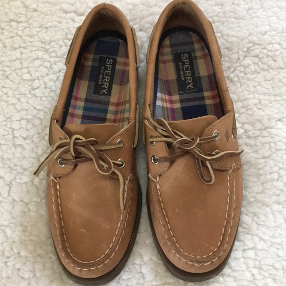 Sperry Topsider Boat Shoe Sz 75m In 